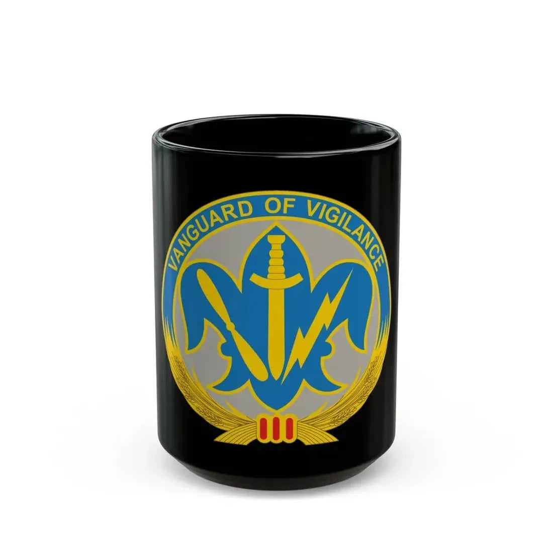 205 Military Intelligence Brigade 2 (U.S. Army) Black Coffee Mug 15oz - Go Mug Yourself