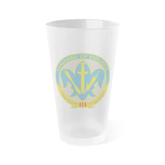 205 Military Intelligence Brigade 2 (U.S. Army) Frosted Pint Glass 16oz Default Title - Go Mug Yourself