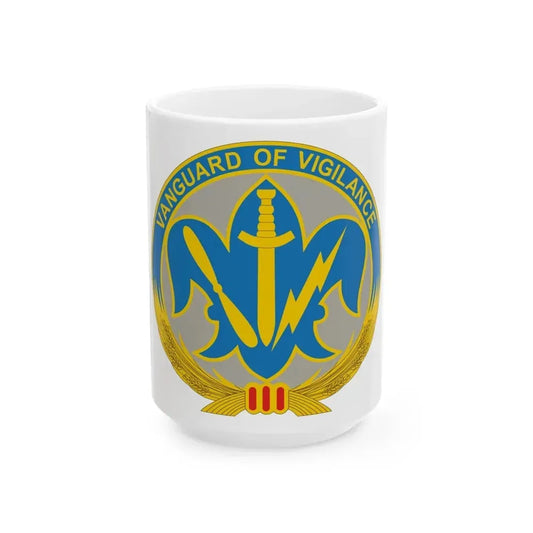 205 Military Intelligence Brigade 2 (U.S. Army) White Coffee Mug 15oz - Go Mug Yourself