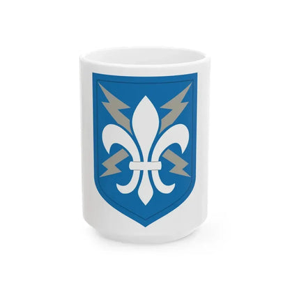 205 Military Intelligence Brigade (U.S. Army) White Coffee Mug 15oz - Go Mug Yourself