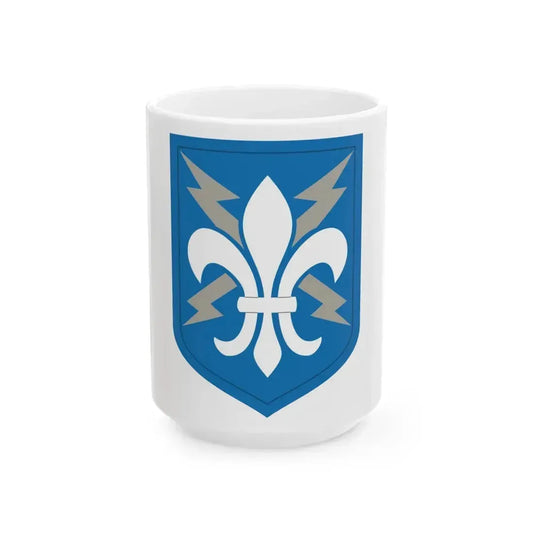 205 Military Intelligence Brigade (U.S. Army) White Coffee Mug 15oz - Go Mug Yourself