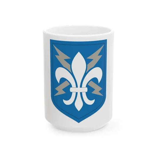 205 Military Intelligence Brigade (U.S. Army) White Coffee Mug 15oz - Go Mug Yourself