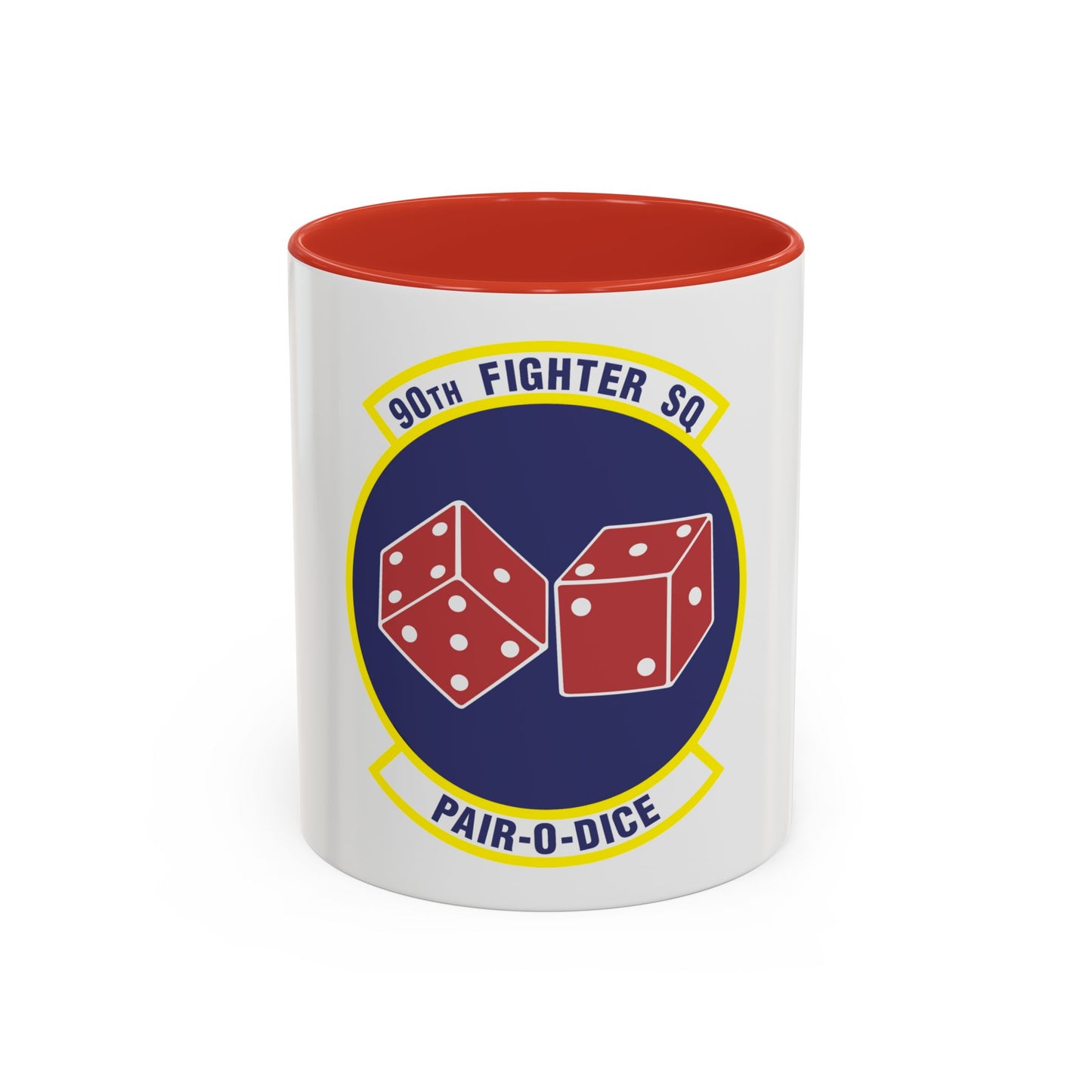 90th Fighter Squadron (U.S. Air Force) Accent Coffee Mug