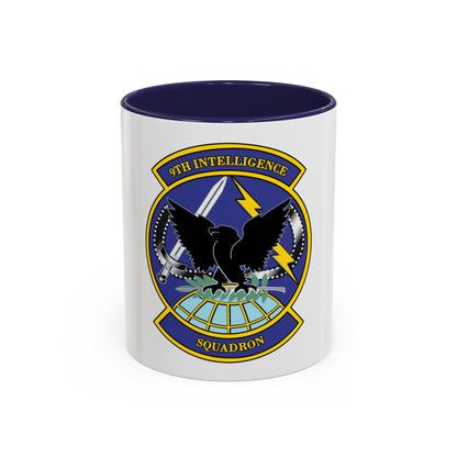 9th Intelligence Sq (U.S. Air Force) Accent Coffee Mug