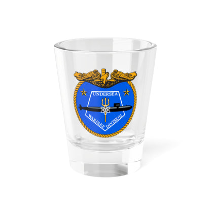 Verre à liqueur de la division de guerre sous-marine (US Navy) 1,5 oz