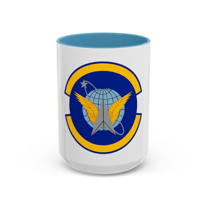 7 Space Operations Squadron AFRC (U.S. Air Force) Accent Coffee Mug