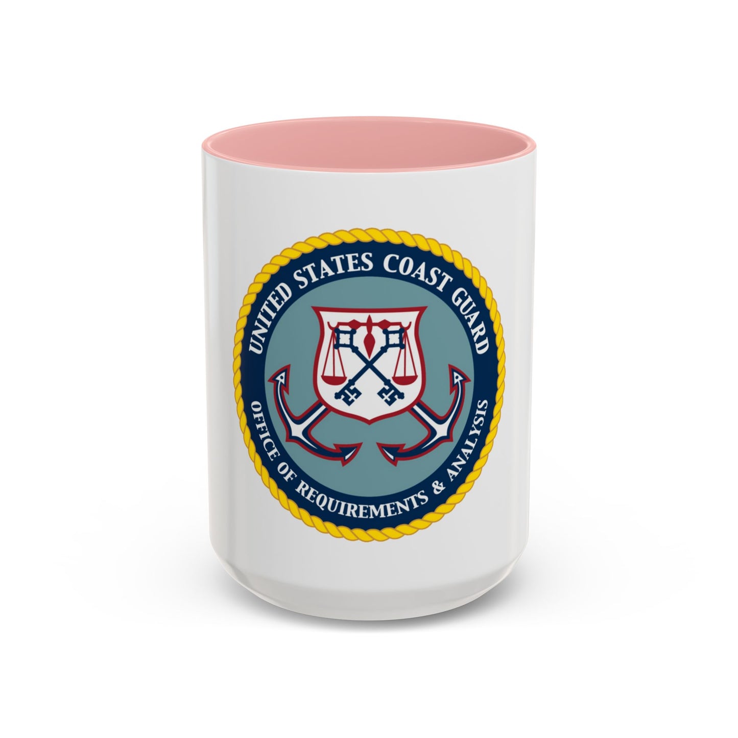 USCG Office of Requirements & Analysis (U.S. Coast Guard) Accent Coffee Mug