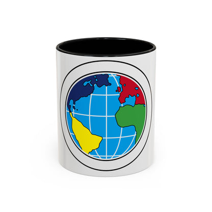 Citizenship in the World (Boy Scout Merit Badge) Accent Coffee Mug