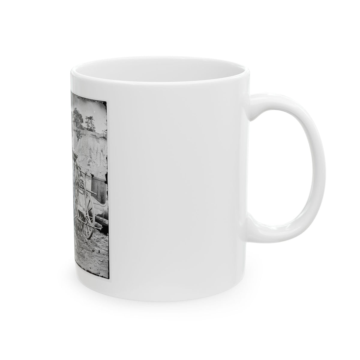 Richmond, Va. Fire Engine No. 3 (U.S. Civil War) White Coffee Mug
