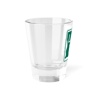 Louisiana 196 1955 (Louisiana) (Road Sign) Shot Glass 1.5oz