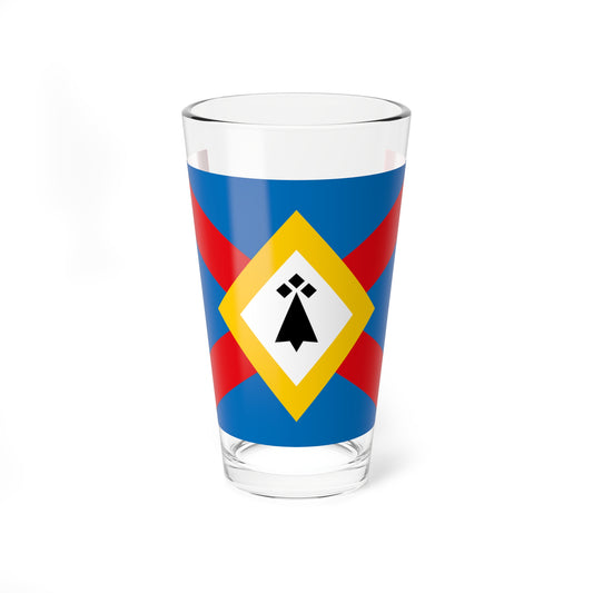 Pays de Loudeac District Flag (France) Pint Glass 16oz
