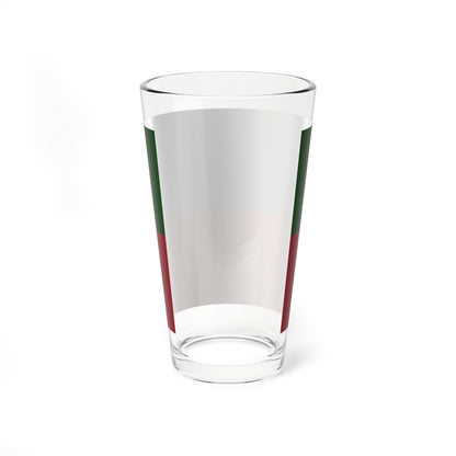 Flag of the Zapotec Peoples (Mexico) Pint Glass 16oz