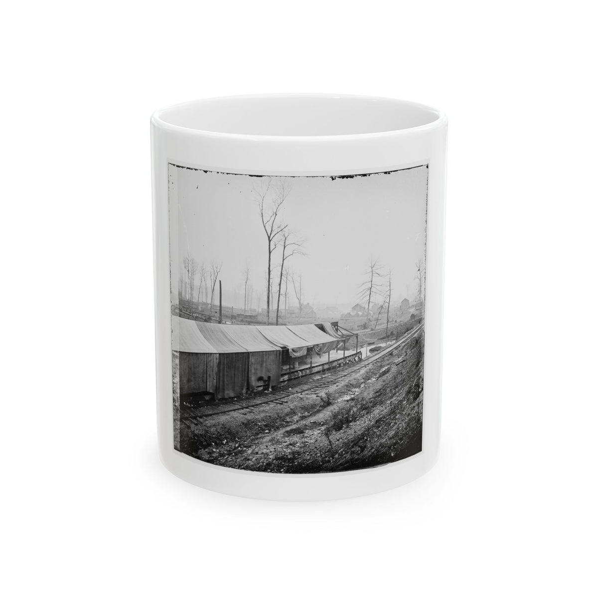 Johnsonville, Tenn. Federal Army Depot (U.S. Civil War) White Coffee Mug