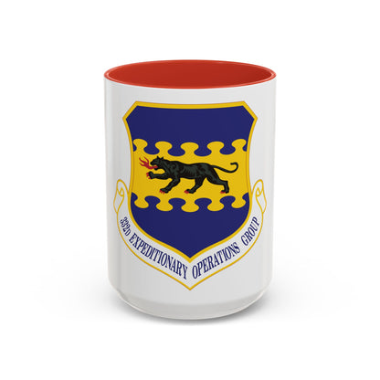 332d Expeditionary Operations Group (U.S. Air Force) Accent Coffee Mug