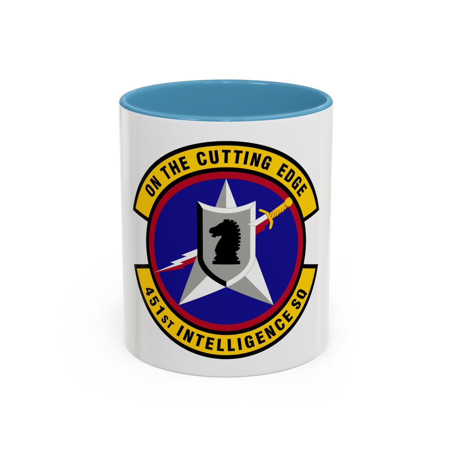 451 Intelligence Squadron ACC (U.S. Air Force) Accent Coffee Mug