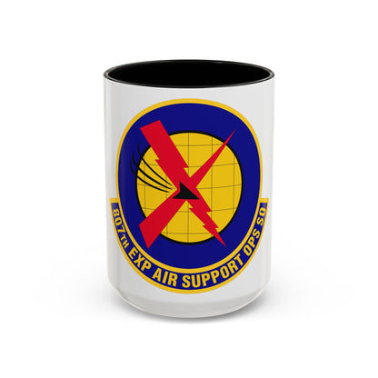 807th Expeditionary Air Support Operations Squadron (U.S. Air Force) Accent Coffee Mug