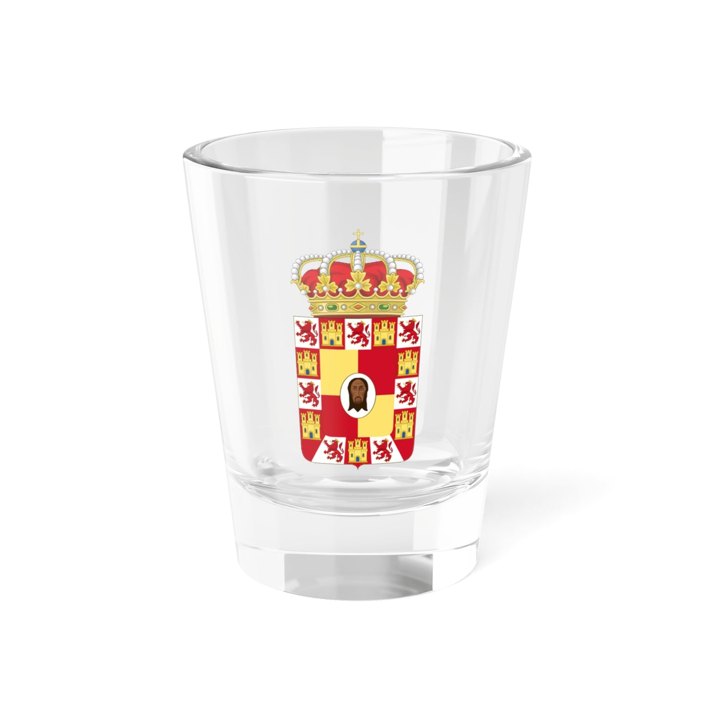 Coat of Arms of Jaén Province (Spain) (Coat of Arms) Shot Glass 1.5oz