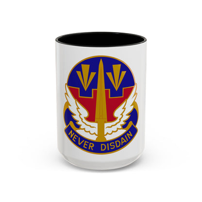 76 Aviation Group (U.S. Army) Accent Coffee Mug