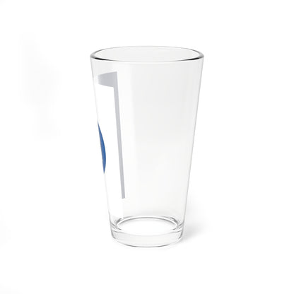 Flag of Budakeszi vertical (Hungary) Pint Glass 16oz