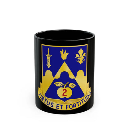 205th Armor Regiment (U.S. Army) Black Coffee Mug-11oz-Go Mug Yourself