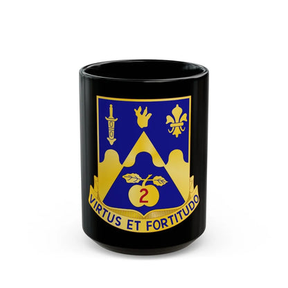 205th Armor Regiment (U.S. Army) Black Coffee Mug-15oz-Go Mug Yourself