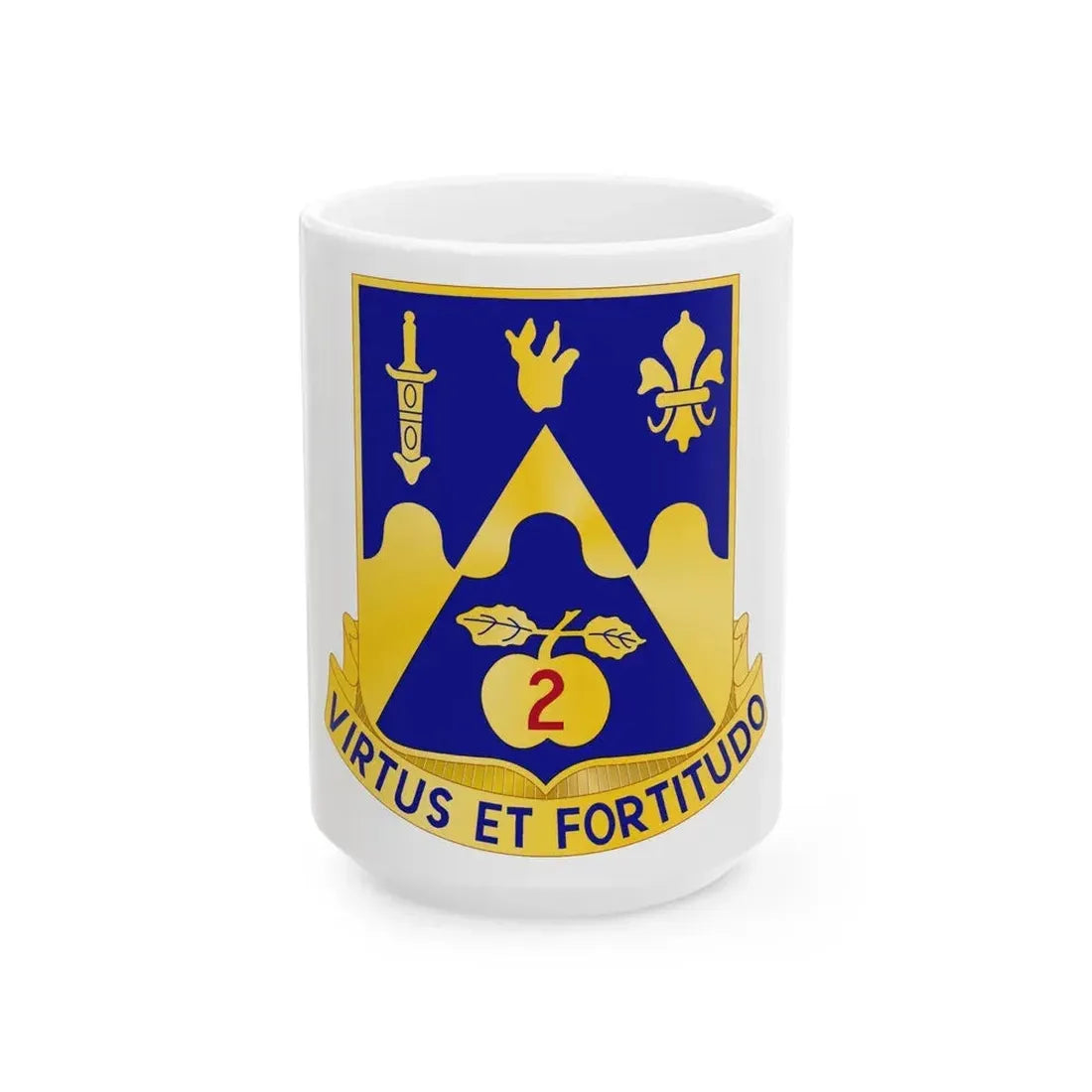 205th Armor Regiment (U.S. Army) White Coffee Mug 15oz - Go Mug Yourself