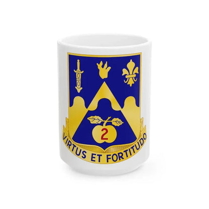 205th Armor Regiment (U.S. Army) White Coffee Mug 15oz - Go Mug Yourself