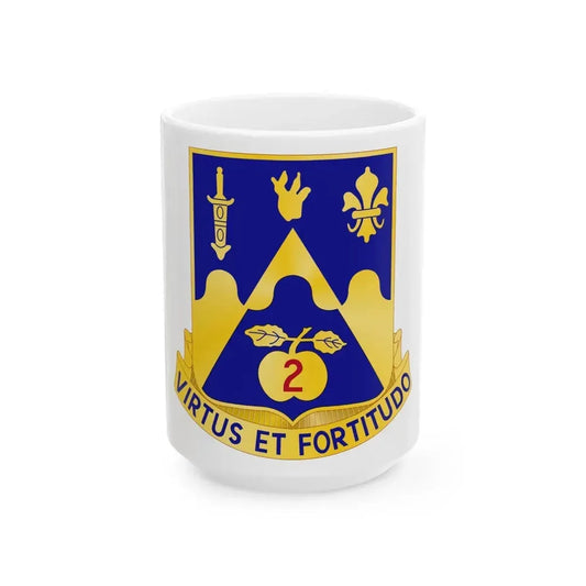 205th Armor Regiment (U.S. Army) White Coffee Mug 15oz - Go Mug Yourself