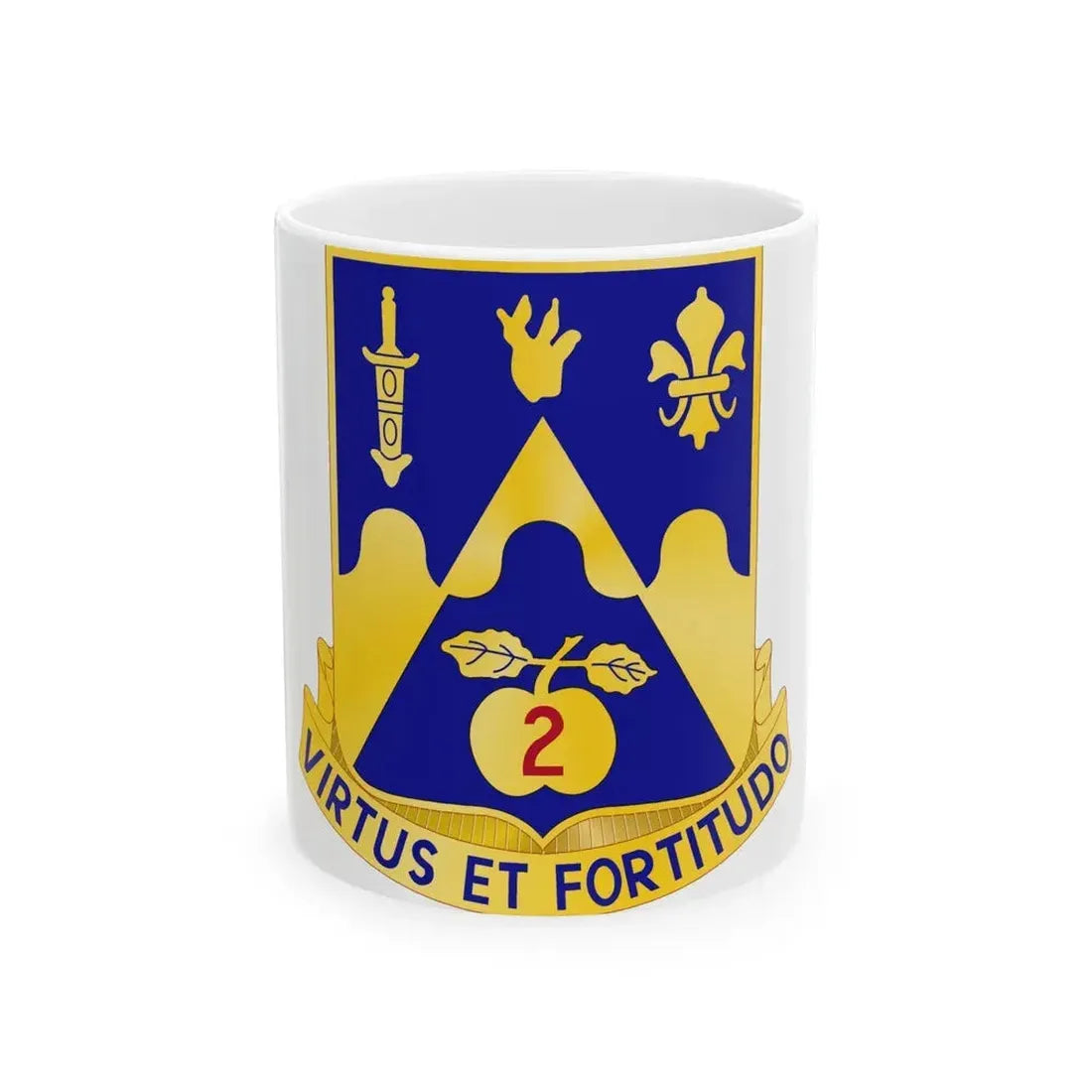205th Armor Regiment (U.S. Army) White Coffee Mug - Go Mug Yourself