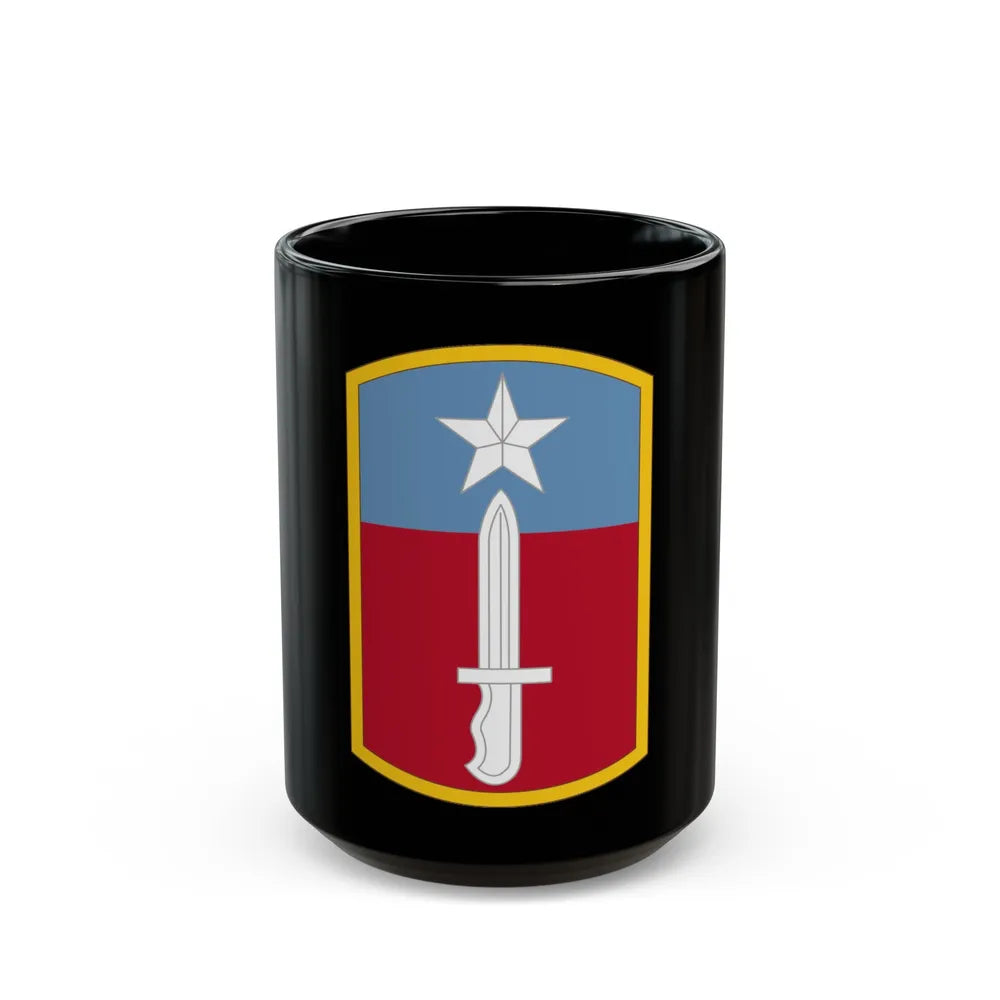 205TH INFANTRY BRIGADE (U.S. Army) Black Coffee Mug-15oz-Go Mug Yourself