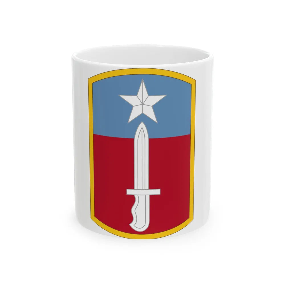 205TH INFANTRY BRIGADE (U.S. Army) White Coffee Mug-11oz-Go Mug Yourself