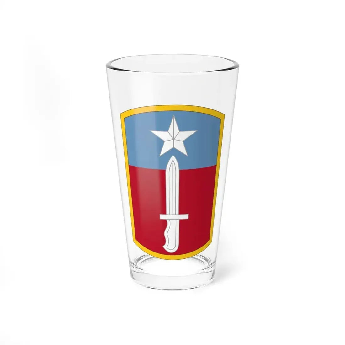 205TH INFANTRY BRIGADE (U.S. Army) Pint Glass 16oz 16oz - Go Mug Yourself