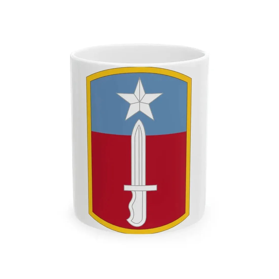205TH INFANTRY BRIGADE (U.S. Army) White Coffee Mug 11oz - Go Mug Yourself