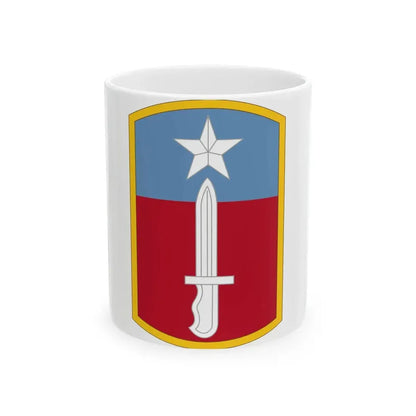 205TH INFANTRY BRIGADE (U.S. Army) White Coffee Mug 11oz - Go Mug Yourself