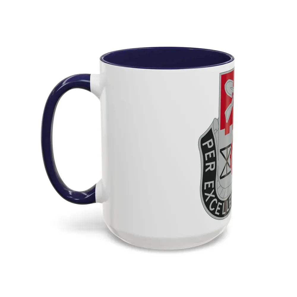 206 Engineer Battalion (U.S. Army) Accent Coffee Mug - Go Mug Yourself