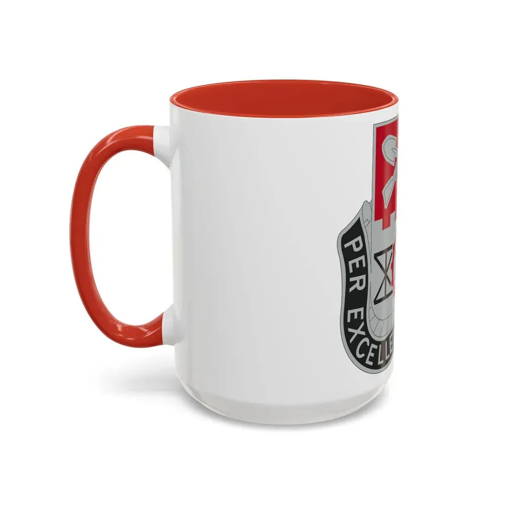 206 Engineer Battalion (U.S. Army) Accent Coffee Mug - Go Mug Yourself
