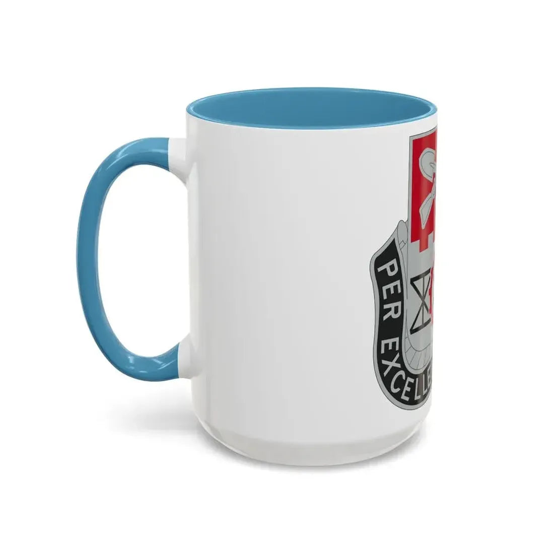 206 Engineer Battalion (U.S. Army) Accent Coffee Mug - Go Mug Yourself