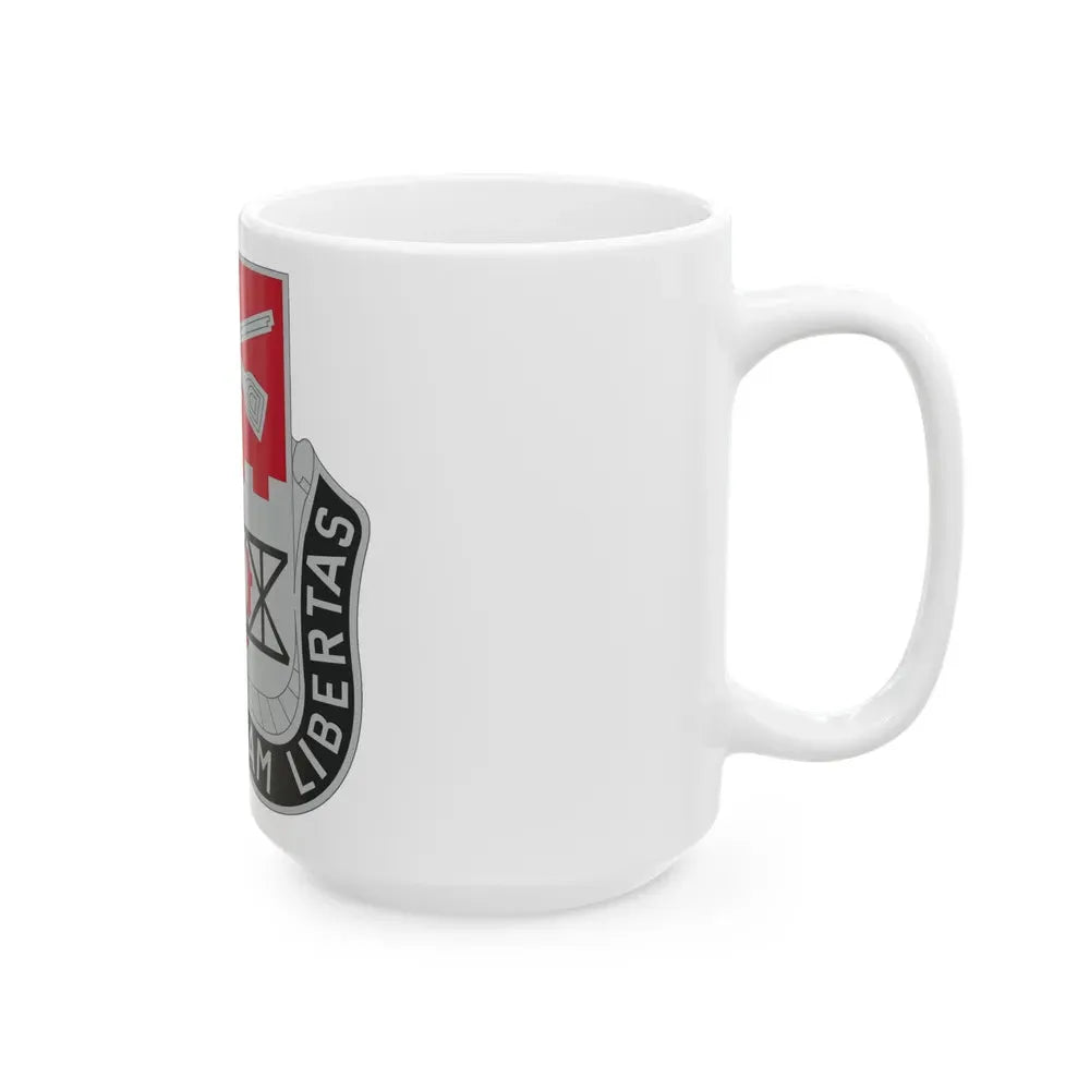 206 Engineer Battalion (U.S. Army) White Coffee Mug - Go Mug Yourself