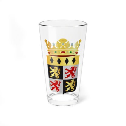 Veldhoven wapen (Netherlands) (Coat of Arms) Pint Glass 16oz