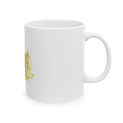 Middle coat of arms of the Grand Dukes of Luxembourg prior to 2000 - White Coffee Mug