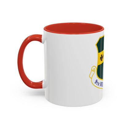 9th Medical Group (U.S. Air Force) Accent Coffee Mug