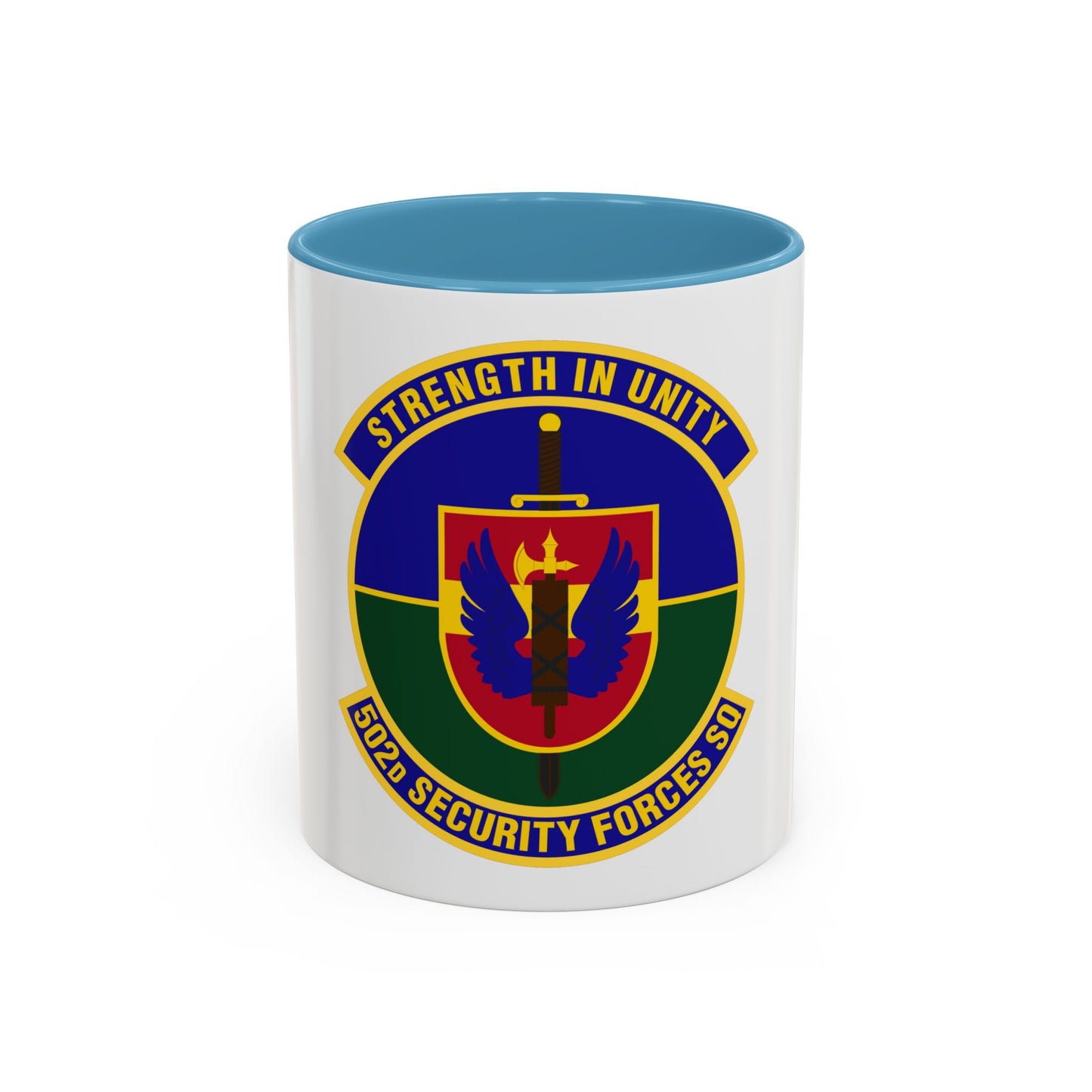 502d Security Forces Squadron (U.S. Air Force) Accent Coffee Mug