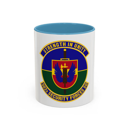 502d Security Forces Squadron (U.S. Air Force) Accent Coffee Mug
