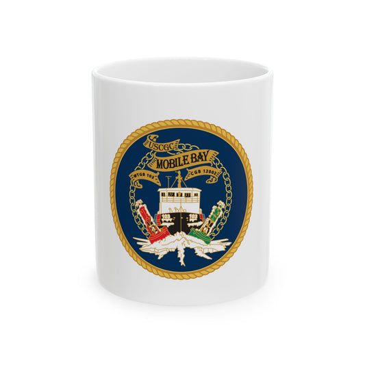 USCGC Mobile Bay WTGB 103 (U.S. Coast Guard) White Coffee Mug