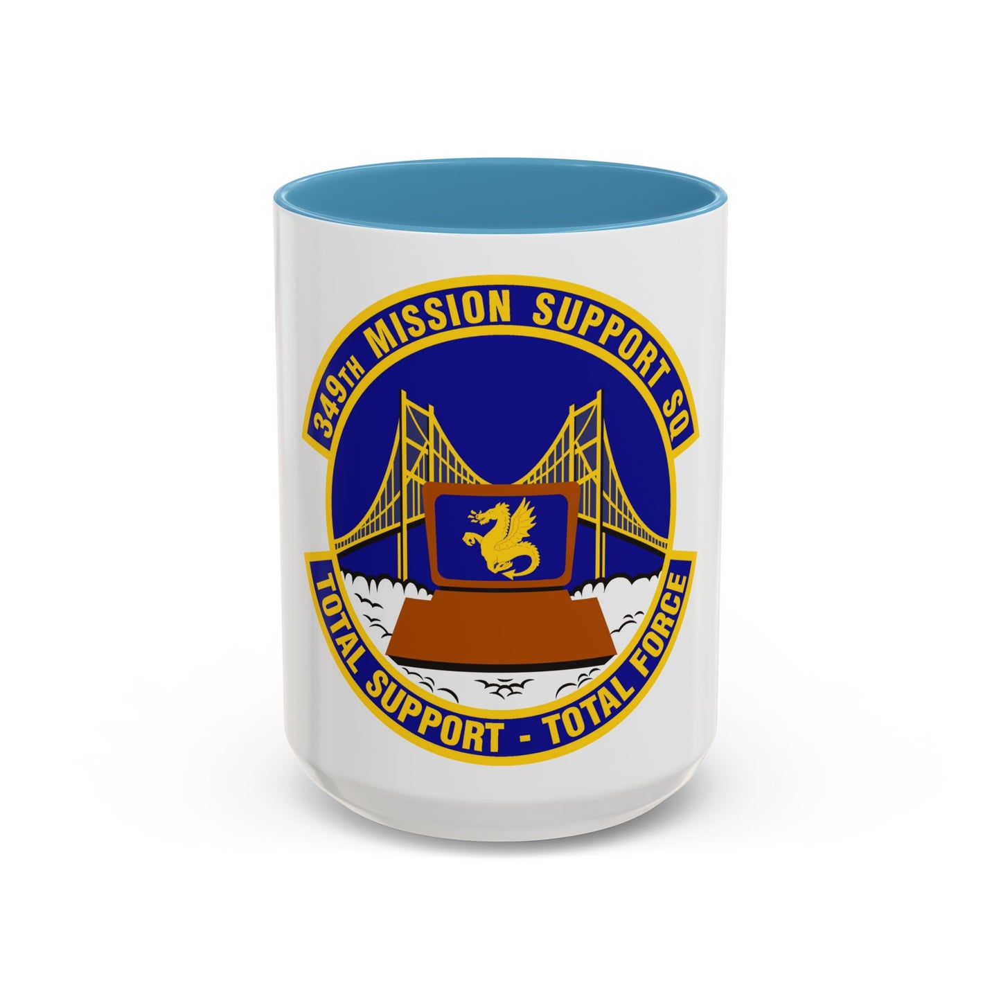 349th Mission Support Squadron (U.S. Air Force) Accent Coffee Mug