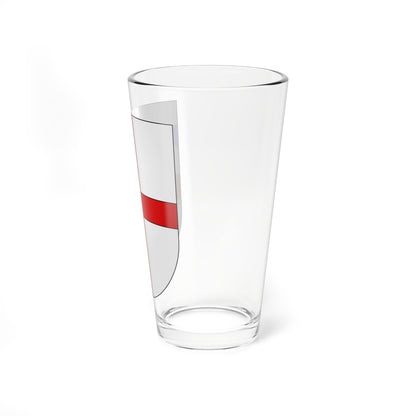 Tegna-coat of arms (Switzerland) (Coat of Arms) Pint Glass 16oz
