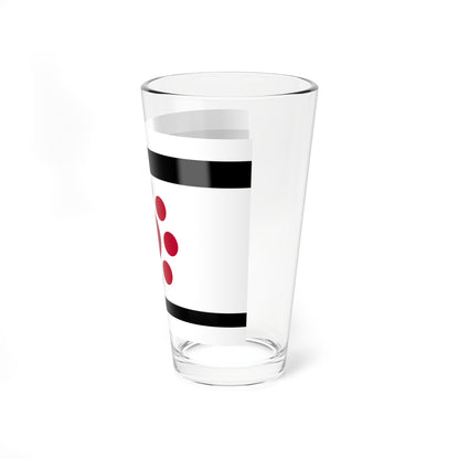 Flag of the Hosokawa Lords of Kumamoto in Higo Province C (Japan) Pint Glass 16oz