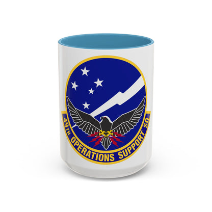 49th Operations Support Squadron (U.S. Air Force) Accent Coffee Mug