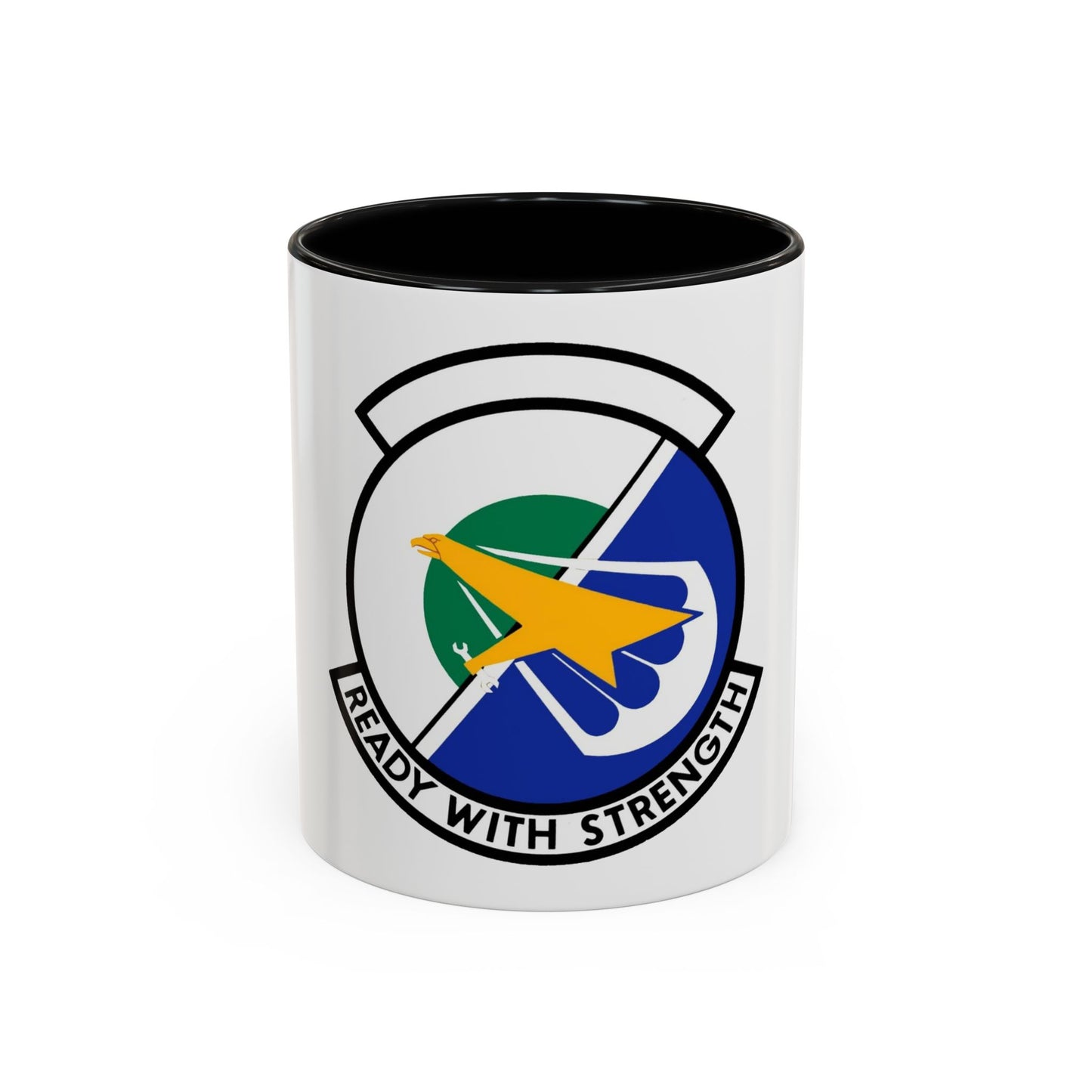 314 Aircraft Maintenance Squadron AETC (U.S. Air Force) Accent Coffee Mug