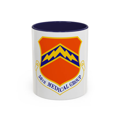 56th Medical Group (U.S. Air Force) Accent Coffee Mug